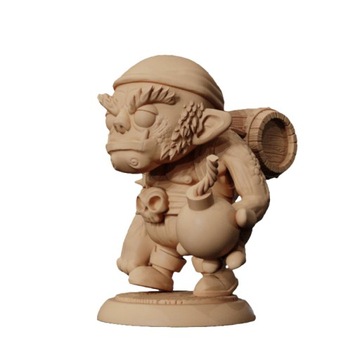 Figurki Dice Head CIBI Orc pirate RPG