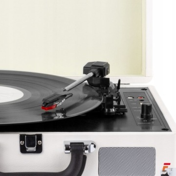 Проигрыватель проигрывателя в чемодане с динамиками USB BT+ VINYL