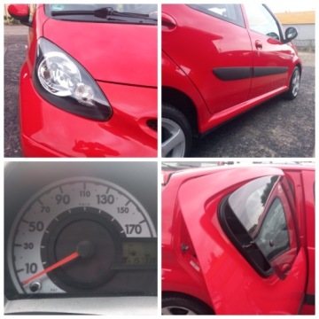 Toyota Aygo I 2008 Toyota Aygo TOYOTA AIGO 1000 benzyna klimatyzacja zarejestrowany Benzyna, zdjęcie 7