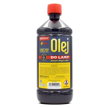 NAFTA OLEJ PARAFINOWY DO LAMP POCHODNI - 1000 ML