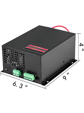 Блок питания для трубки CO2-лазерного плоттера мощностью 100 Вт.