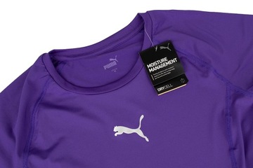 Koszulka męska Puma LIGA Baselayer LS fioletowa XL