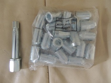 NAKRĘTKA KOŁA 12X1,25 20 sztuk+ KLUCZ