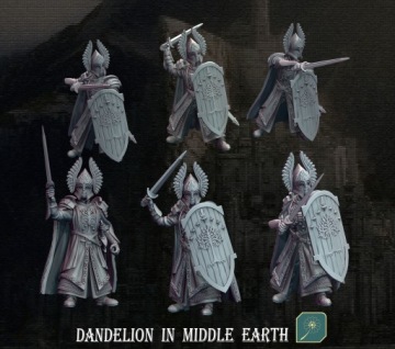 Fountain Guard of Guard Tower - x1 - 3dmonkeypl