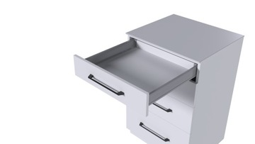 SZUFLADA REJS COMFORT BOX PLUS H84 NISKA L400 SZARA CICHY DOMYK WYSUW