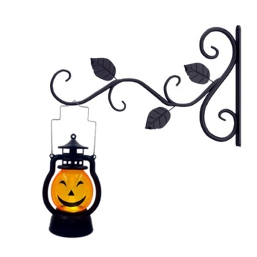 Пластиковый фонарь из тыквы, 8 см.