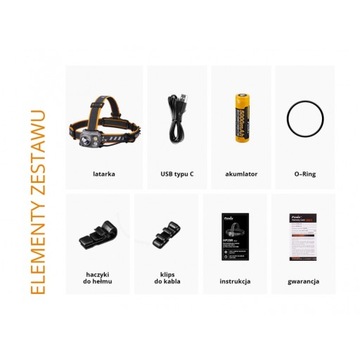 Налобный фонарь Fenix ​​HP25R V2.0 1600 люмен 290 метров USB-C ДОСТАВКА в течение 24 часов