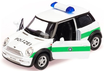 WELLY METALOWE AUTO SAMOCHÓD MINI COOPER POLICJA