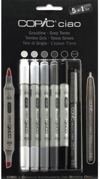 Rapidografy Copic Ciao 6 sztuk