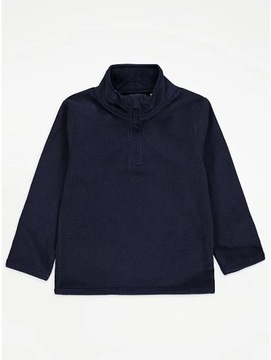 GEORGE Granatowa bluza z polaru roz 92-98 cm