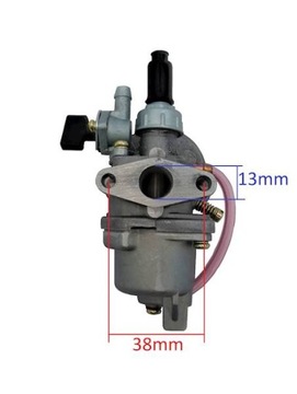 КАРБЮРАТОР ATV ДЛЯ КВАДРАТНОГО МИНИ-КАРМАННОГО ВЕЛОСИПЕДА 50CC