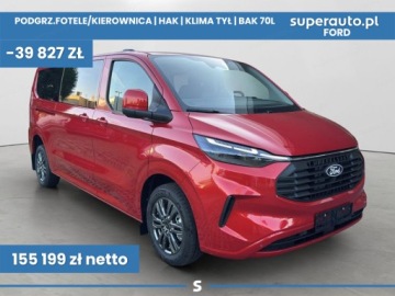 Ford Transit Custom II Van L1 2.0 EcoBlue  150KM 2026 Transit Custom Kombi M1 L2H1 Limited 320 2.0 150KM