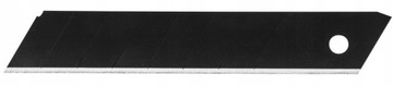 OSTRZA ŁAMANE WYMIENNE 18mm 10 SZT CZARNE SK2 NEO