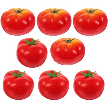 MODELE ŻYWE CZERWONE POMIDORY CHERRY 8 SZT