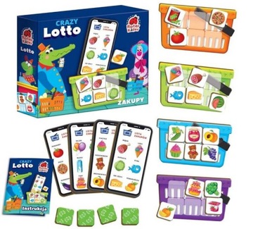 ROTER KAFER GRA EDUKACYJNA CRAZY LOTTO