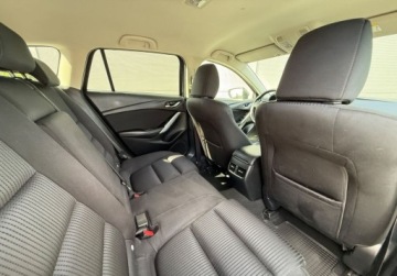 Mazda 6 III Kombi 2.2 SKYACTIV-D I-ELOOP 150KM 2015 Mazda 6 bezwypadekserwis aso1wlascicielorg lakierbiala perlajak nowa, zdjęcie 8