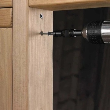 Magnetyczny ADAPTER KĄTOWY, pod kątem, przegub, uchwyt do wkrętarki 1/4''