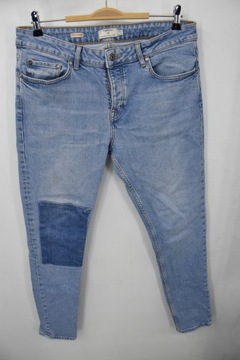 Topman Strech skinny spodnie męskie W34L32 jeansy