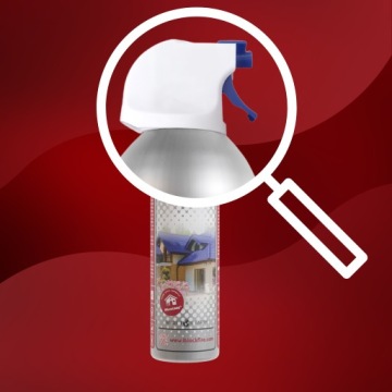 ДОМАШНИЙ ОГНЕТУШИТЕЛЬ iBlockFIRE 0.6L ECO ABCFE ТУШАЩИЙ РАСПЫЛИТЕЛЬ. ДИАПАЗОН 8 М.