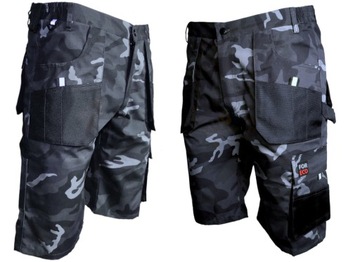Spodenki Robocze Krótkie Szorty Monter letnie BHP MORO BOJÓWKI CAMO S