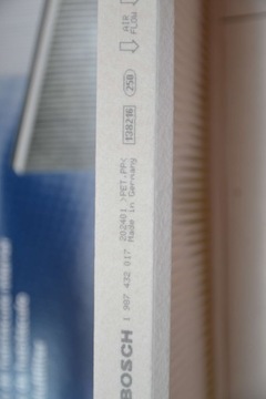 BOSCH FILTR VZDUCHU KABINA VW PASSAT