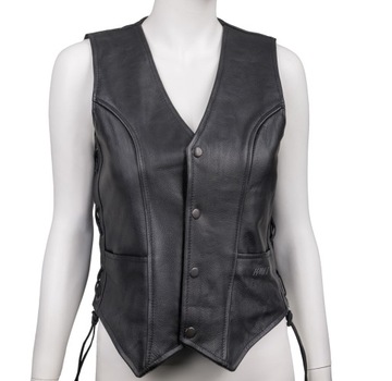 DAMSKA SZNUROWANA KAMIZELKA MOTOCYKLOWA WOLF r XS