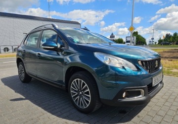 Peugeot 2008 I SUV Facelifting 1.2 PureTech 82KM 2016 Peugeot 2008 LIFT 1-Wlasciciel Klima Czujniki Parkowania Grzane Fotele, zdjęcie 14