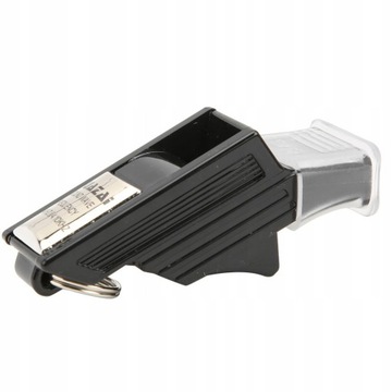 Пластиковый спортивный свисток Черный