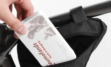 СУМКА ДЛЯ ВЕЛОСИПЕДА, ПРОЗРАЧНАЯ СУМКА, ТРЕУГОЛЬНЫЙ ЧЕХОЛ ДЛЯ ВЕЛОСИПЕДА НА РАМУ