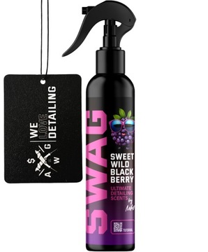 SWAG SWEET WILD BLACKBERRY 150 МЛ АВТОМОБИЛЬНЫЙ АРОМАТ + АВТОМОБИЛЬНЫЙ КУЛОН