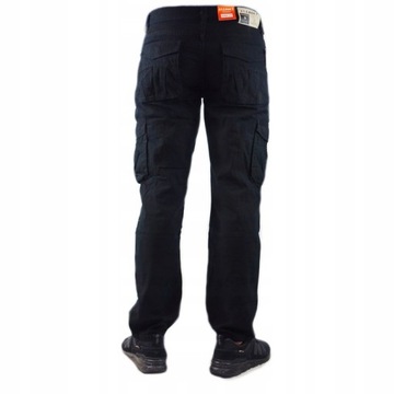 ЧЕРНЫЕ РАБОЧИЕ БРЮКИ, ИЗОЛИРОВАННЫЕ КАРМАНЫ