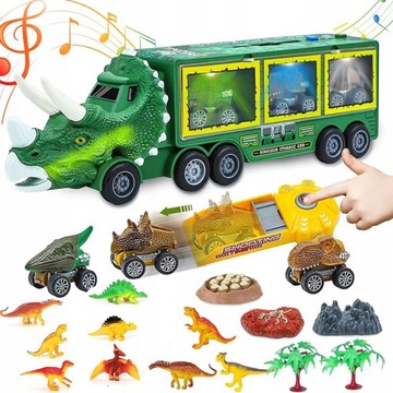 ИГРУШКИ ДИНОЗАВРЫ ТРАНСПОРТ ГРУЗОВИКИ