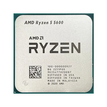 Nowy procesor Ryzen 5 5600 100-000000927 6 rdzeni 12 wątków AM4 Cpu 4,4 GHz 32 MB