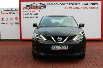 Nissan Qashqai II Crossover 1.5 dCi 110KM 2014 Nissan Qashqai Visia 1.5 dCi 110KM Salon Polska GWARANCJA RAPORT SelectCar+, zdjęcie 2
