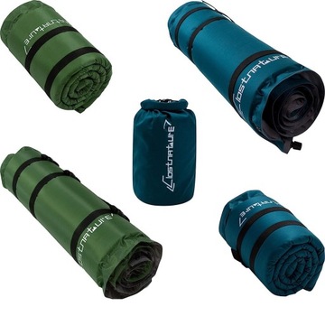 ЛЕГКИЙ КОВРИК С ПОДУШКОЙ ДЛЯ КЕМПИНГА И СПАНИЯ