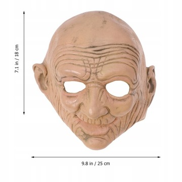 1 szt. Halloweenowe śmieszne maski Halloweenowe