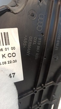 DRZWI BOCZEK TAPICERKA LEWY TYŁ A5 8T