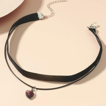 Simple Vintage Velvet Pearl Choker Short Black Clavicle Collar Necklace
