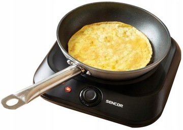 Kuchenka elektryczna ceramiczna jednopalnikowa Sencor WYSOKA MOC 1200W