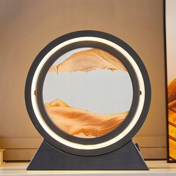 3D динамическое искусство из песка, движущееся изображение из песка, светодиодная подсветка