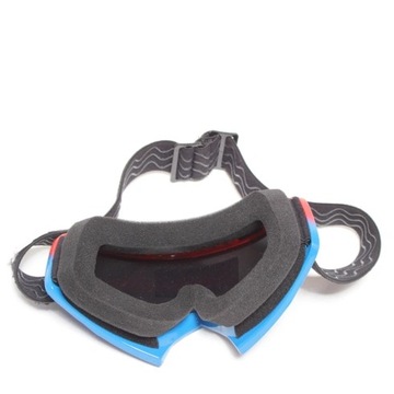 Синие и красные мотоциклетные очки