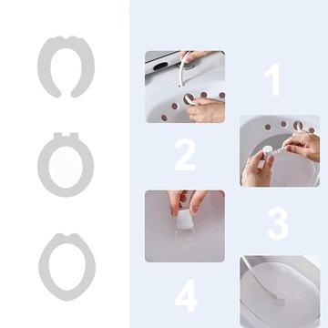 BIDET SANITALNY NAKŁADKA BIDETOWA NA TOALETĘ SEDES BIDET NAKŁADKA