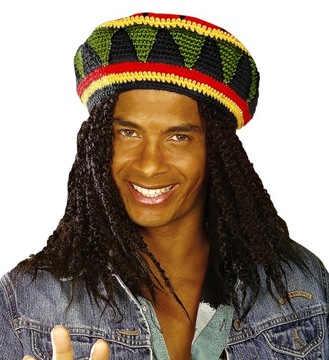 Czapka reggae rasta