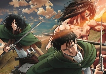 PUZZLE 500 KOSTKA CUBES ANIME TITANS ATAK TYTANÓW