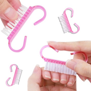 Szczoteczka szczotka do manicure usuwania pyłu 100szt