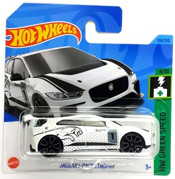 HOT WHEELS JAGUAR I-PACE ETROPHY HW GREEN SPEED