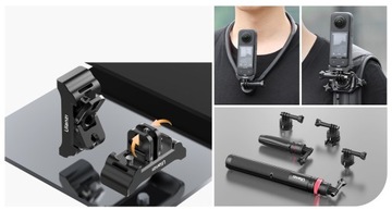 Крепление держателя адаптера 1/4 дюйма + система GoPro для Insta360 X2 X3 ULANZI C013