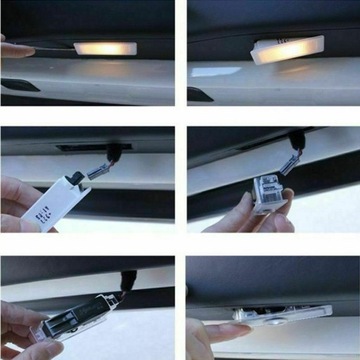 MERCEDES R230 LAMPA DO DVEŘE LED SADA 2KS