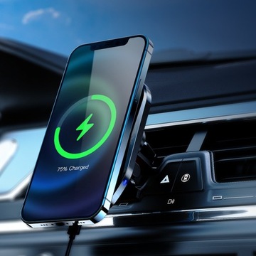 АВТОМОБИЛЬНЫЙ ДЕРЖАТЕЛЬ ДЛЯ IPHONE QC MAGSAFE ЗАРЯДНОЕ УСТРОЙСТВО