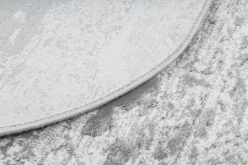 STYLOWY MIĘKKI DYWAN owal 80x150 cm szary #AT4569